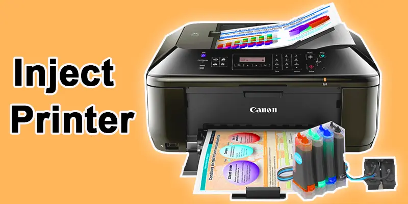 Inject printers, classification in printer