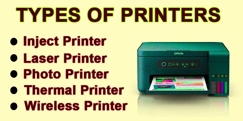 Types of printers